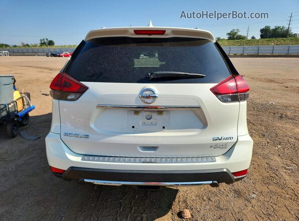 5N1AT2MV7HC778427 2017 NISSAN ROGUE White Вид ззаду