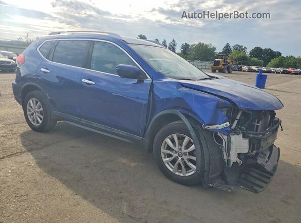 5N1AT2MV7HC822295 2017 NISSAN ROGUE Blue Przód prawy