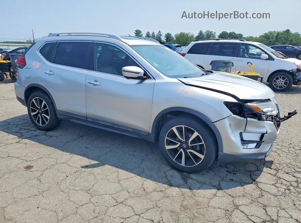 5N1AT2MV7HC848654 2017 NISSAN ROGUE Silver Передня права чверть