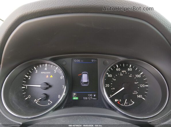5N1AT2MV7JC762167 2018 NISSAN ROGUE Темно-бордовый Вид задних сидений