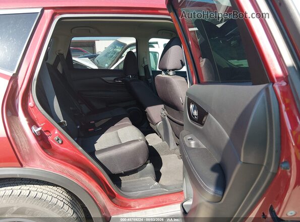 5N1AT2MV7JC762167 2018 NISSAN ROGUE Темно-бордовый Вид наклейки с VIN-кодом