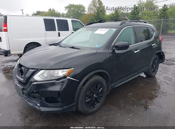 5N1AT2MV7JC834467 2018 NISSAN ROGUE Black Передня ліва чверть