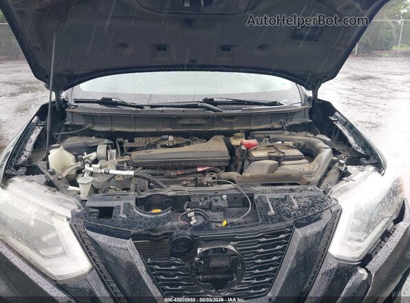 5N1AT2MV7JC834467 2018 NISSAN ROGUE Black Вид ззаду