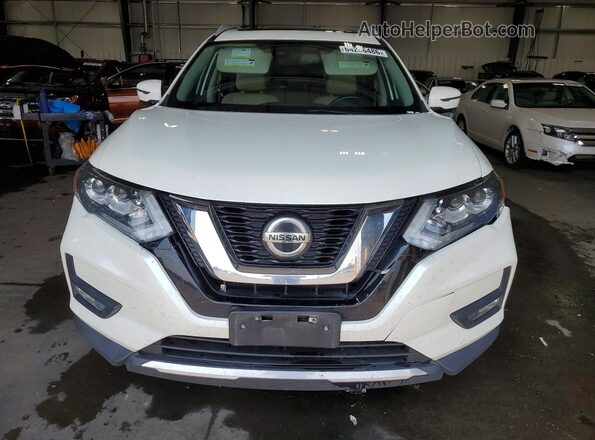 5N1AT2MV7KC740378 2019 NISSAN ROGUE White წინა ხედი
