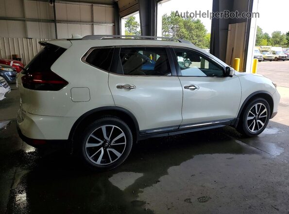 5N1AT2MV7KC740378 2019 NISSAN ROGUE White უკანა მარჯვენა