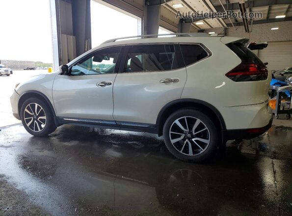 5N1AT2MV7KC740378 2019 NISSAN ROGUE White უკანა მარცხენა