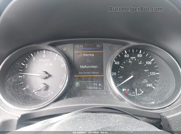 5N1AT2MV7KC748271 2019 NISSAN ROGUE Серебряный Вид задних сидений