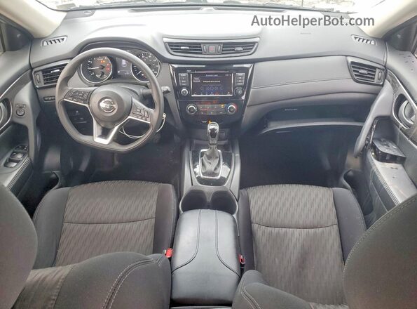 5N1AT2MV7KC783022 2019 NISSAN ROGUE Silver Widok deski rozdzielczej