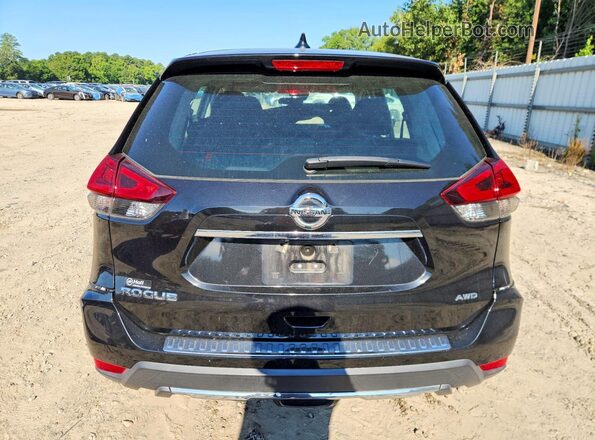 5N1AT2MV7KC788480 2019 NISSAN ROGUE Black უკანა ხედი