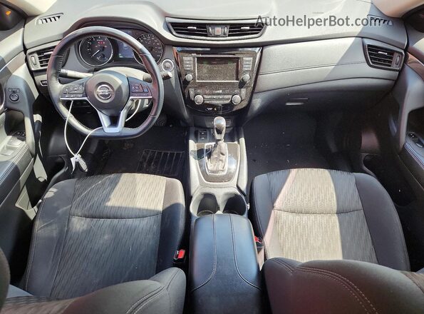 5N1AT2MV7LC702795 2020 NISSAN ROGUE Black წინა პანელის ხედი