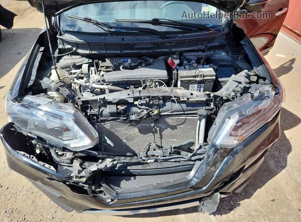 5N1AT2MV7LC702795 2020 NISSAN ROGUE Black ძრავის განყოფილების ხედი