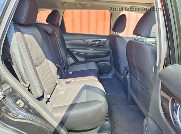5N1AT2MV7LC702795 2020 NISSAN ROGUE Black უკანა სალონის ხედი