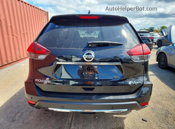 5N1AT2MV7LC702795 2020 NISSAN ROGUE Black უკანა ხედი