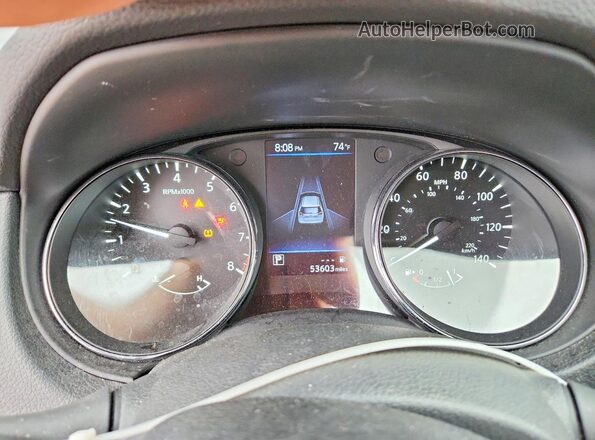 5N1AT2MV7LC738048 2020 NISSAN ROGUE Gray Vista del cuadro de instrumentos
