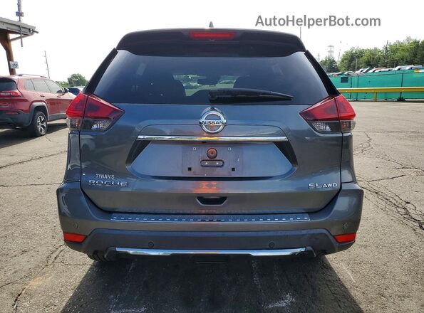 5N1AT2MV7LC747588 2020 NISSAN ROGUE Gray Rear view