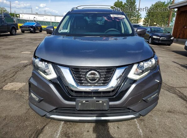 5N1AT2MV7LC747588 2020 NISSAN ROGUE Gray Front view