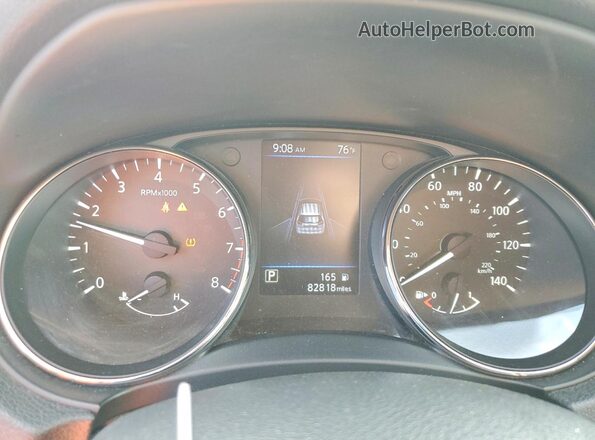 5N1AT2MV7LC747588 2020 NISSAN ROGUE Gray Instrument cluster view