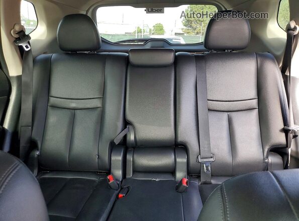 5N1AT2MV7LC747588 2020 NISSAN ROGUE Gray Rear seats view