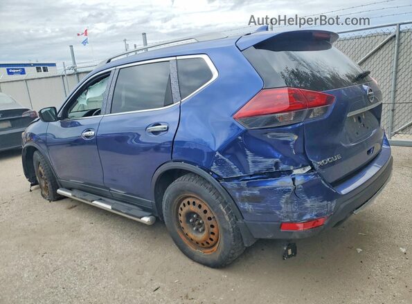 5N1AT2MV7LC767792 2020 NISSAN ROGUE Синий Задняя левая четверть
