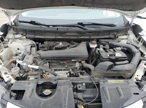 5N1AT2MV7LC786259 2020 NISSAN ROGUE White Vista del compartimento del motor