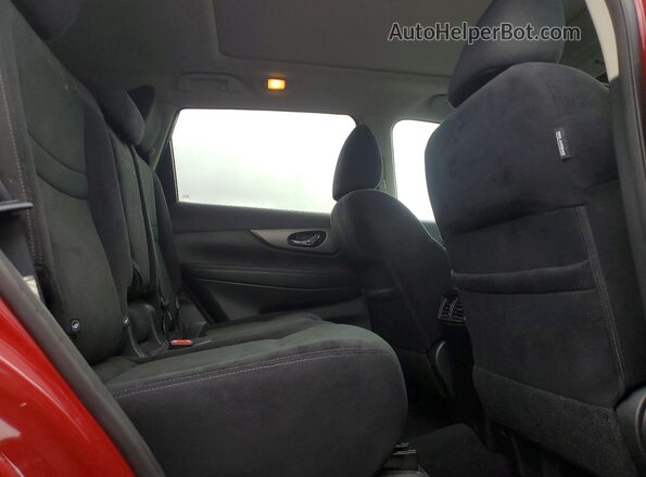 5N1AT2MV8GC732930 2016 NISSAN ROGUE Red უკანა სალონის ხედი