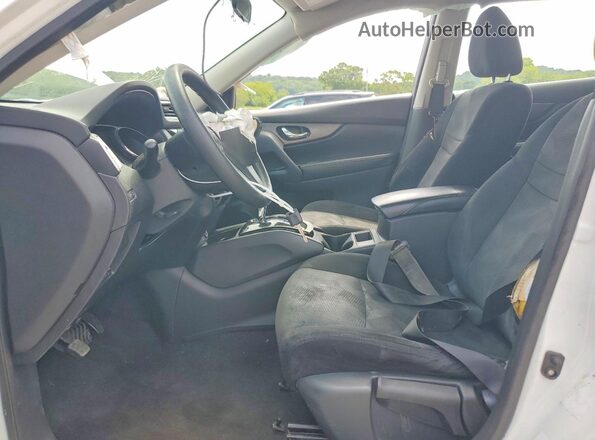 5N1AT2MV8GC735939 2016 NISSAN ROGUE Белый Вид салона спереди