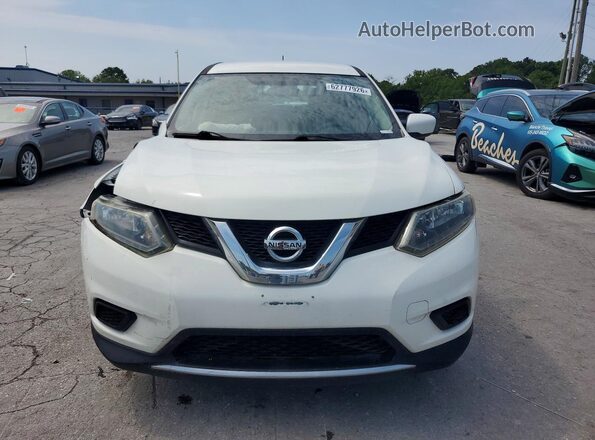 5N1AT2MV8GC735939 2016 NISSAN ROGUE Белый Вид спереди
