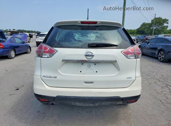 5N1AT2MV8GC735939 2016 NISSAN ROGUE Белый Вид сзади