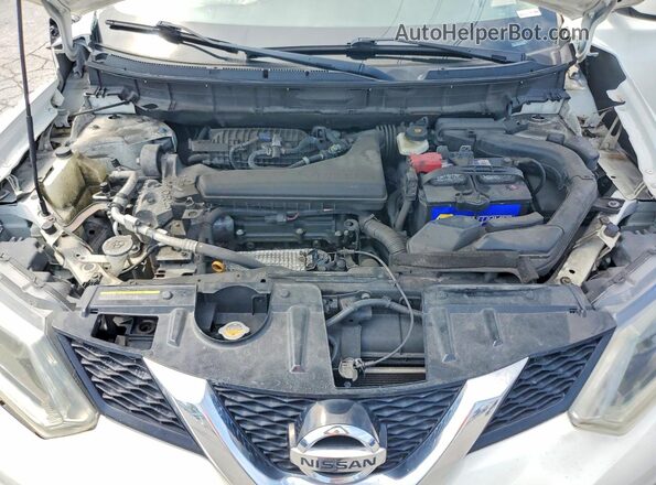 5N1AT2MV8GC735939 2016 NISSAN ROGUE Белый Вид подкапотного пространства