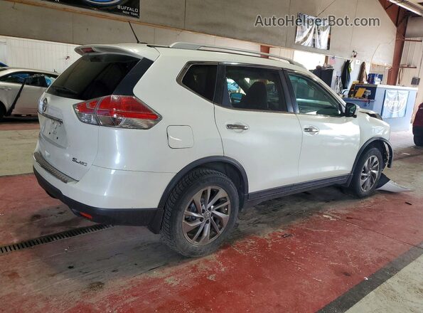 5N1AT2MV8GC755589 2016 NISSAN ROGUE White უკანა მარჯვენა