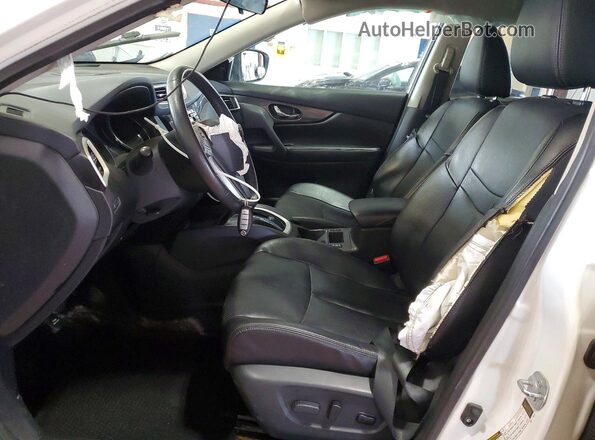 5N1AT2MV8GC755589 2016 NISSAN ROGUE White წინა სალონის ხედი