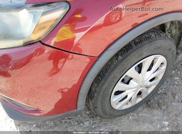 5N1AT2MV8GC765328 2016 NISSAN ROGUE Красный Вид спереди