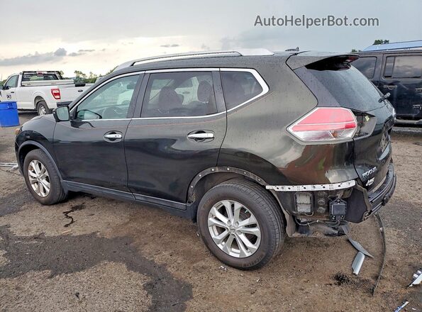 5N1AT2MV8GC792142 2016 NISSAN ROGUE Black Tył lewy