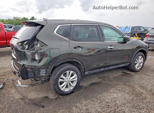 5N1AT2MV8GC792142 2016 NISSAN ROGUE Black Tył prawy