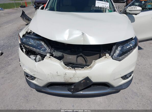 5N1AT2MV8GC809098 2016 NISSAN ROGUE White Front view