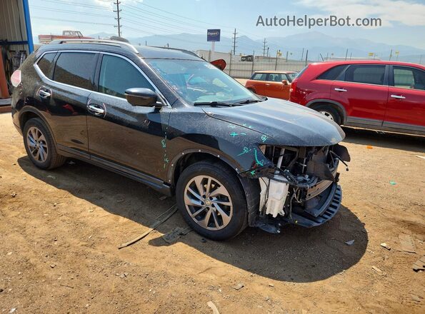 5N1AT2MV8GC858690 2016 NISSAN ROGUE Black Front right