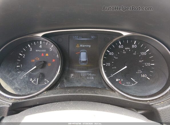 5N1AT2MV8GC895500 2016 NISSAN ROGUE Blue Հետևի նստատեղերի տեսք