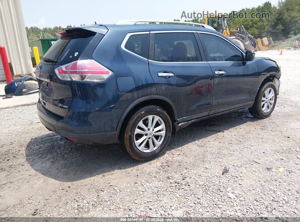 5N1AT2MV8GC895500 2016 NISSAN ROGUE Blue Հետևի աջ