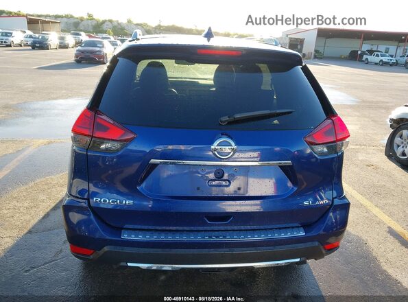 5N1AT2MV8HC755318 2017 NISSAN ROGUE Синий 