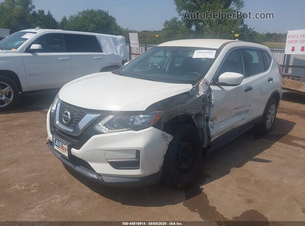 5N1AT2MV8HC815503 2017 NISSAN ROGUE White Vista tres cuartos delantera izquierda