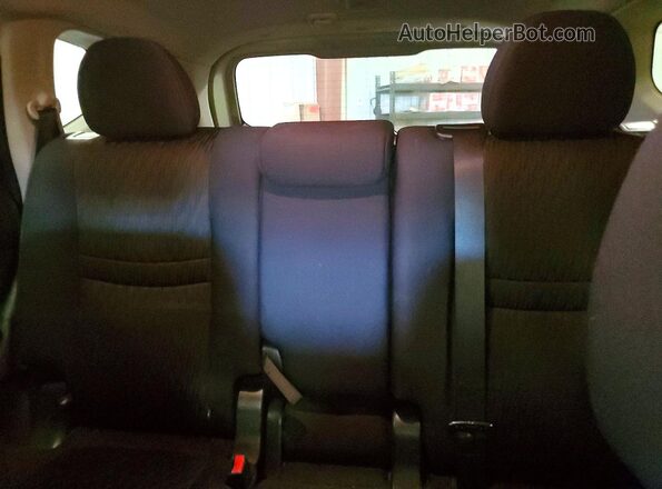 5N1AT2MV8HC818076 2017 NISSAN ROGUE Black Vista de los asientos traseros