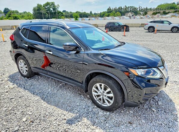 5N1AT2MV8HC896440 2017 NISSAN ROGUE Black Przód prawy
