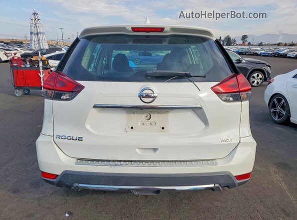 5N1AT2MV8JC716976 2018 NISSAN ROGUE Белый Вид сзади