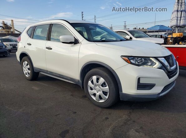 5N1AT2MV8JC716976 2018 NISSAN ROGUE Белый Передняя правая четверть