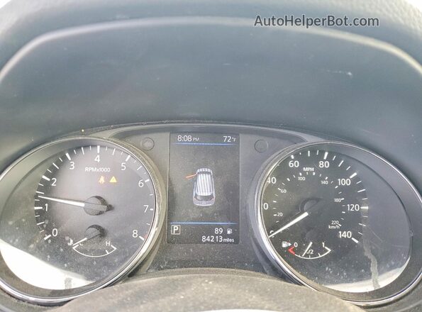5N1AT2MV8JC716976 2018 NISSAN ROGUE Белый Вид щитка приборов