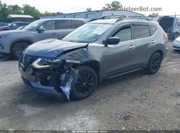 5N1AT2MV8JC726777 2018 NISSAN ROGUE Gray Przód lewy