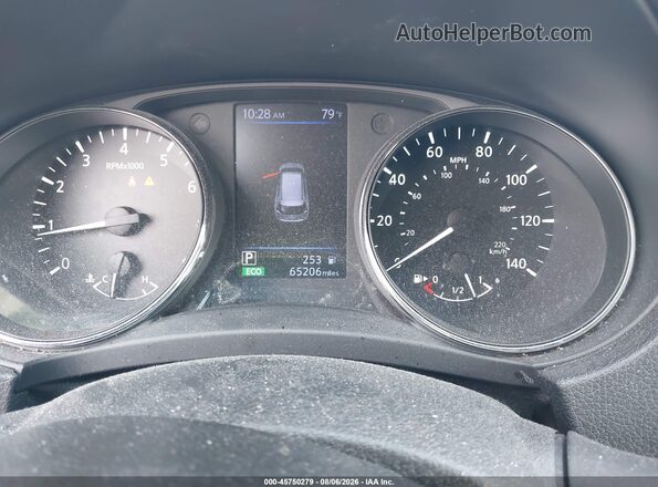 5N1AT2MV8JC726777 2018 NISSAN ROGUE Gray Widok tylnych siedzeń