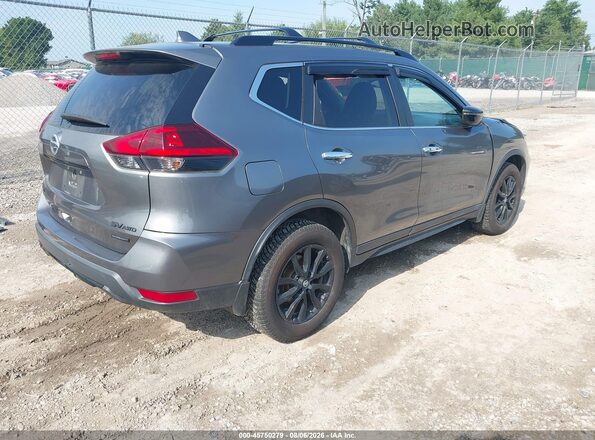 5N1AT2MV8JC726777 2018 NISSAN ROGUE Gray Tył prawy