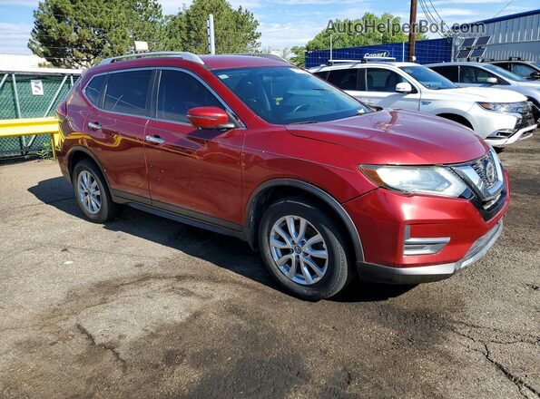 5N1AT2MV8JC754403 2018 NISSAN ROGUE Red Առջևի աջ