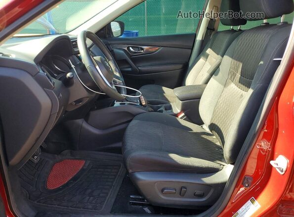 5N1AT2MV8JC754403 2018 NISSAN ROGUE Red Սալոնի դիմացի տեսք